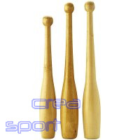 Gymnastikkeule aus Holz, Höhe 40 cm Gymnastikkeule aus Holz, Höhe 40 cm