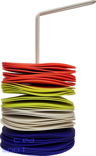 Markierungsscheiben-Set fluo, 40 Stück