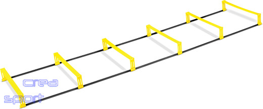 2-in-1 Speed Hürden + Koordinationsleiter 2-in-1 Speed Hürden + Koordinationsleiter