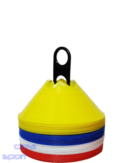 Markierungsteller-Set 7 cm mit Einbuchtungen