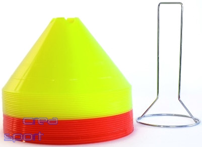 Markierungsteller-Set 15 cm mit Einbuchtungen