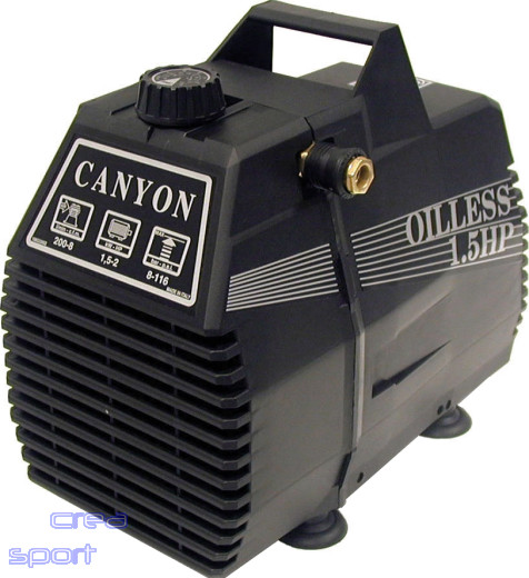 Ballkompressor CANYON OL 230, inkl. Pistole und Schlauch