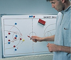 Magnet-Taktiktafel Basketball, Grösse: 45 x 30 cm